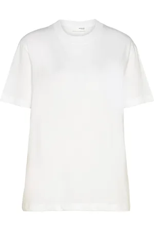 SELECTED Slfaria Ss Embroidery Tee White