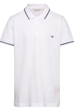 GANT Tp Shield Ss Pique White