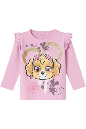 NAME IT Nmfjutte Pawpatrol Ls Top Box Noos Cplg Pink