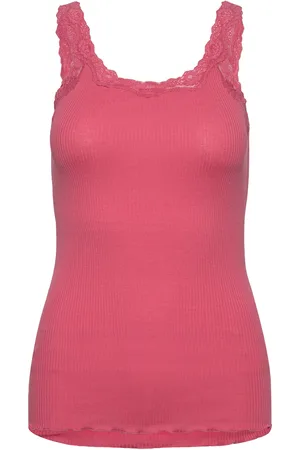 Rosemunde Rwbabette Sl Deep Back Lace Top Pink