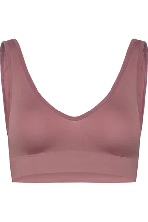 Missya Lucia Bra Top Widestraps Solid Brown