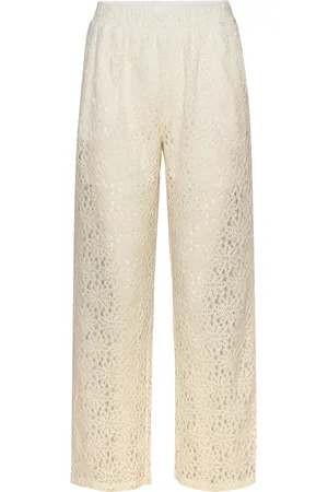 Rosemunde Lace Trousers Cream