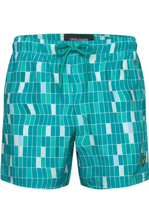 Lyle & Scott Pool Print Swimshort Blue