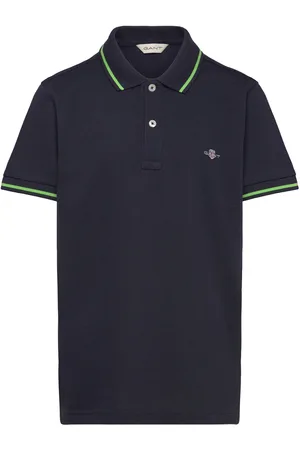 GANT Tp Shield Ss Pique Navy