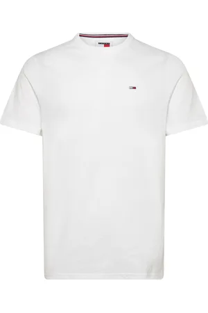 Tommy Hilfiger Tjm Slim Rib Detail Tee White