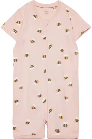 Lindex Pyjamas Romper Bee Bf Pink