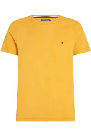 Tommy Hilfiger Stretch Slim Fit Tee Yellow