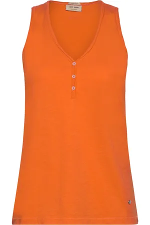 Mos Mosh Mmastin Basic Tank Top Orange