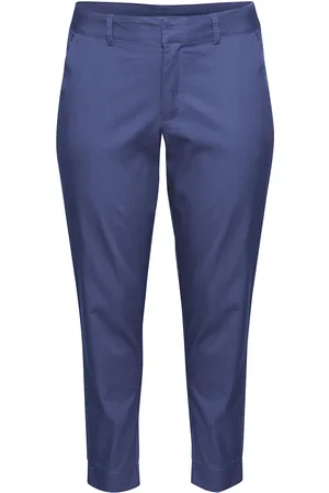 Kaffe Kcleana Chino 7/8 Pants Blue