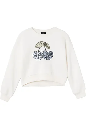 LMTD Nlfkeeze Ls Short Sweat Cream