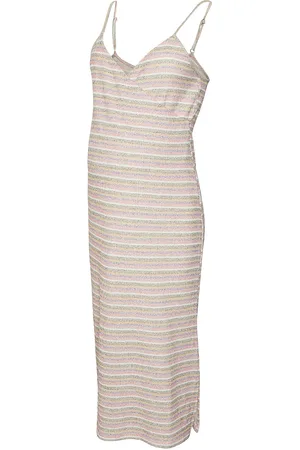 Mama;licious Mllila Tess Sl Jrs Midi Dress 2F Patterned