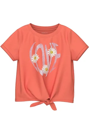 NAME IT Nmfkikatie Ss Short Top Pb Pink
