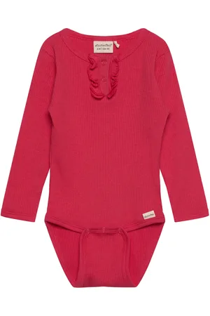 Minymo Body Ls Rib Red