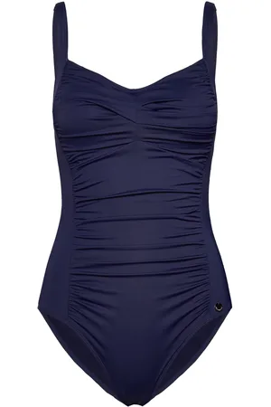 Panos Emporio Potenza Solid Swimsuit Recycled Navy