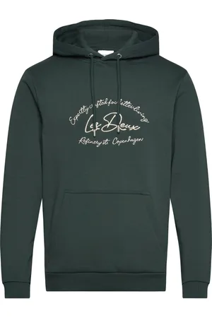Les Deux Camden Hoodie Green