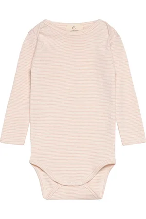 Copenhagen Colors Striped Long Sleeve Body Pink