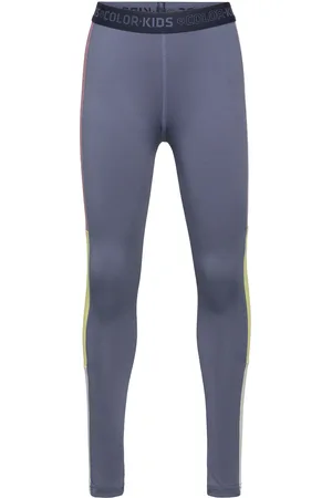 Color Kids Sport Tights - Colorblock Blue