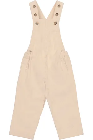 Copenhagen Colors Corduroy Junior Overalls Cream