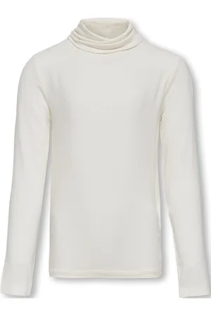 ONLY Koglela Life L/S Rollneck Top Jrs White