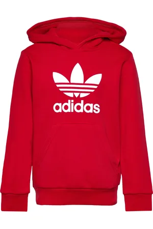 adidas Trefoil Hoodie Red