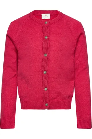 The New Tneve Glitter Cardigan Red