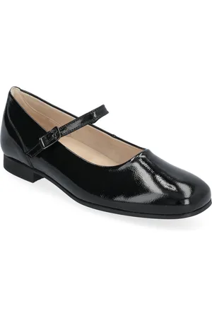 Gabor Mary Jane Ballerina Black