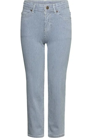The New Tnstripe Wide Jeans Blue