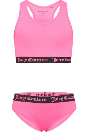 Juicy Couture Juicy Logo Elastic Swimset Pink
