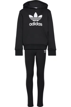 adidas Hoodie Leg Set Black