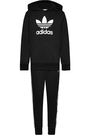 adidas Hoodie Set Black