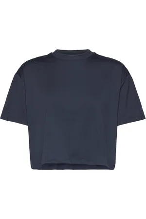 Helly Hansen W Ocean Cropped T-Shirt Navy