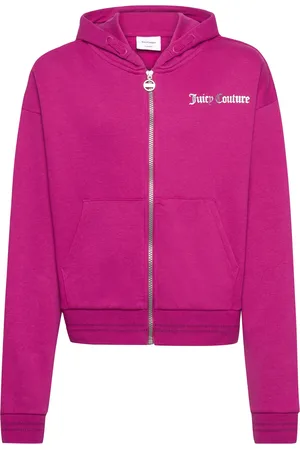 Juicy Couture Juicy Abstract Zip Thru Hood Pink
