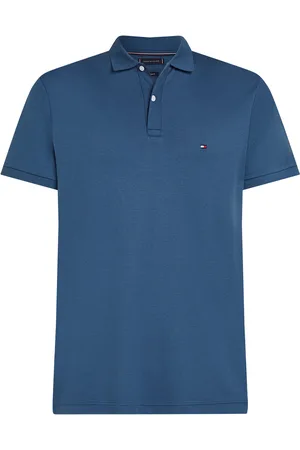 Tommy Hilfiger Liquid Cotton Essential Reg Polo Blue