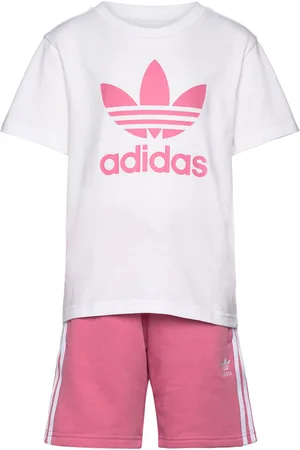 adidas Short Tee Set Pink