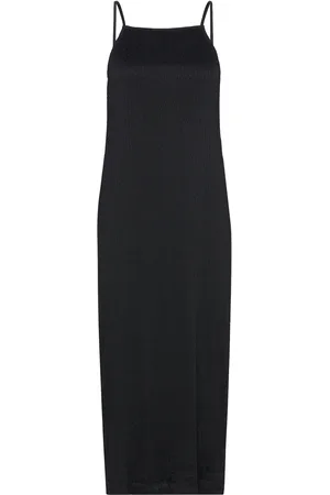BUBBLEROOM Structure Strap Dress Black