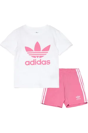 adidas Short Tee Set Pink