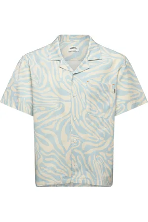 Mads Norgaard Armando Kenni Aop Shirt Blue
