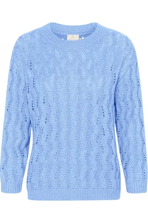 Kaffe Kalena Knit Pullover Blue