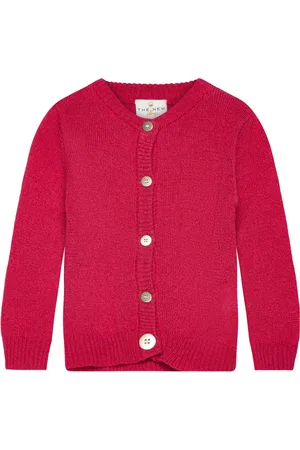 The New Tnskeve Glitter Cardigan Red