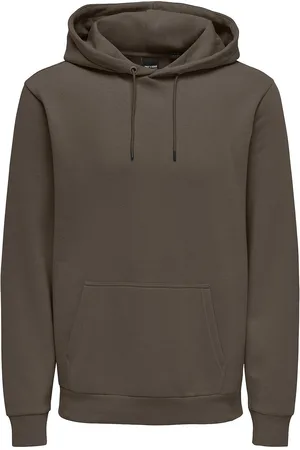Only & Sons Onsceres Hoodie Sweat Noos Brown