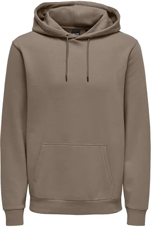 Only & Sons Onsceres Hoodie Sweat Noos Brown