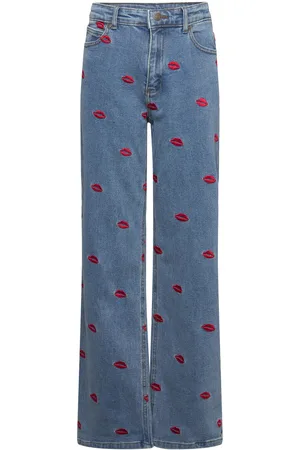 The New Tnlips Wide Jeans Blue