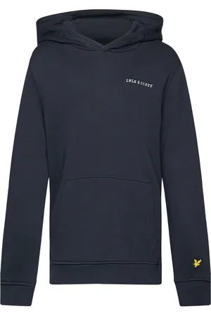 Lyle & Scott Script Embroidered Hoodie Navy