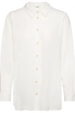 Object Objsanne L/S Shirt Noos White
