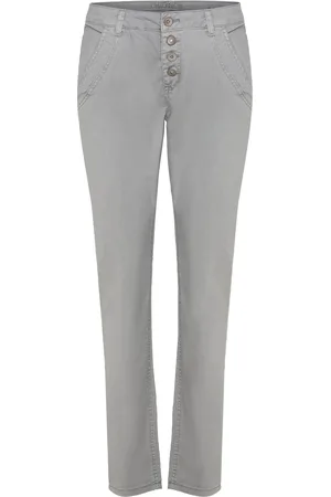 Cream Crbaiily Twill Pant Grey