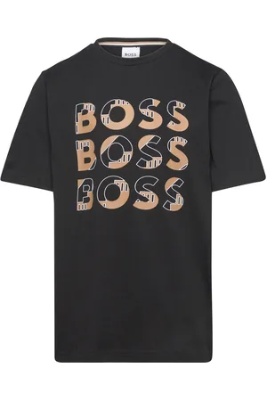 HUGO BOSS Short Sleeves Tee-Shirt Black