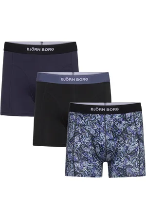 Björn Borg Premium Cotton Stretch Boxer 3P Navy