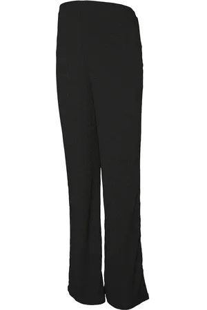 Mama;licious Mlcaileen Flared Jrs Pants Hw Black