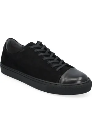 Sneaky Steve Lescape Suede Shiny Total Black Black