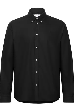 Les Deux Konrad Oxford Shirt - Seasonal Black